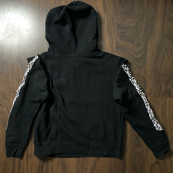 Black Small Obey Pull Over Hoodie - Picture 2 of 4